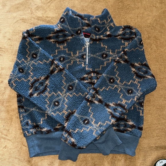 BUNDLE ** Two Sherpa 1/4 zip pullover jacket - Picture 3 of 5